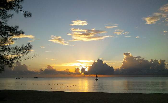 Sunset in Negril Jamaica